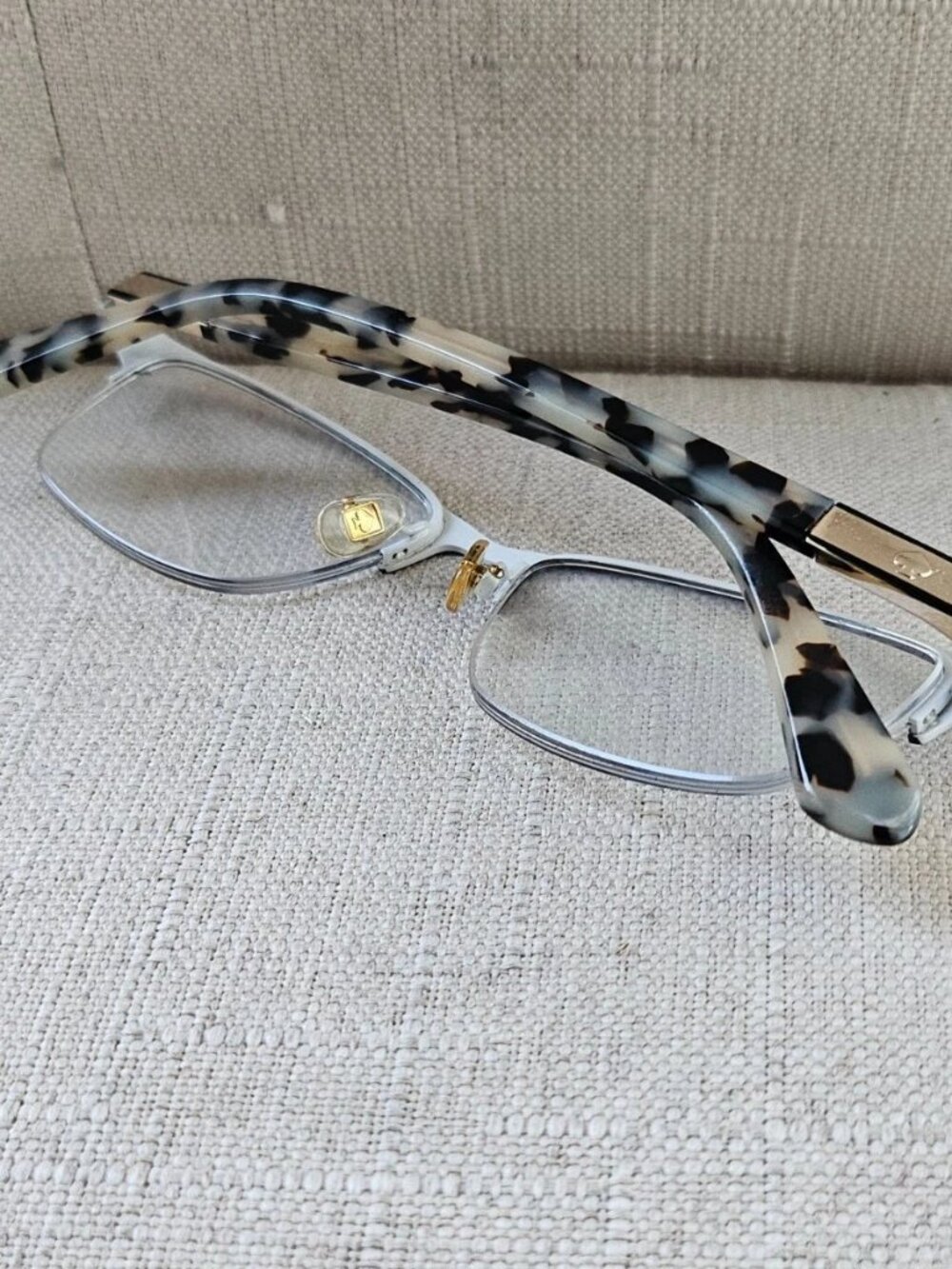 Kate Spade Women Eyeglasses Frame Half Rim Eyewear GLORIANNE Black Glasses - Picture 6 of 12